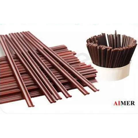 7 inch Coffee Tiny Sip Straw