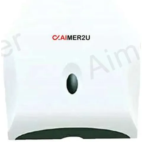 Hand Towel Dispenser, White